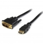 StarTech.com Cable HDMI a DVI - Macho a Macho - Adaptador - 5m - Negro