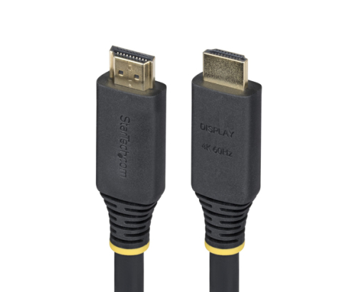 StarTech.com Cable HDMI Activo de Alta Velocidad de 10m - 4K 60Hz/1440p 144Hz - HDR10/HDCP 2.2/ARC - 18Gbps - Cable UHD - Cable HDMI 2.0 - Recubrimien