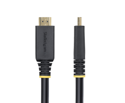 StarTech.com Cable HDMI Activo de Alta Velocidad de 10m - 4K 60Hz/1440p 144Hz - HDR10/HDCP 2.2/ARC - 18Gbps - Cable UHD - Cable HDMI 2.0 - Recubrimien