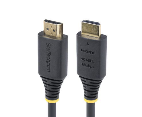 StarTech.com Cable HDMI Certificado Premium de Alta Velocidad de 4m - 4K 60Hz/1440p 144Hz - HDR10/HDCP 2.2/ARC - 18Gbps - UHD - Cable HDMI 2.0 - Recub