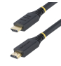 StarTech.com Cable HDMI Certificado Premium de Alta Velocidad de 5m - 4K 60Hz/1440p 144Hz - HDR10/HDCP 2.2/ARC - 18Gbps - UHD - Cable HDMI 2.0 - Recub