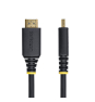 StarTech.com Cable HDMI de 50cm Certificado de Ultra Alta Velocidad - 8K60Hz/4K120Hz - Cable HDMI 2.1 con HDR10+ / eARC - 48Gbps - Cable HDMI 8K para 