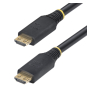 StarTech.com Cable HDMI de Alta Velocidad Activo de 10m - Conectores de Agarre - UHD 4K60Hz/1440p 144Hz - 18Gbps - HDR10/HDCP 2.2/ARC - Cable HDMI par