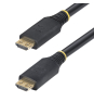 StarTech.com Cable HDMI de Alta Velocidad Activo de 15m - Conectores de Agarre - UHD 4K60Hz/1440p 144Hz - 18Gbps - HDR10/HDCP 2.2/ARC - Cable HDMI par