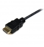 StarTech.com Cable HDMI de alta velocidad con Ethernet 1m - HDMI a Micro HDMI - Macho a Macho - Negro