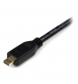 StarTech.com Cable HDMI de alta velocidad con Ethernet 1m - HDMI a Micro HDMI - Macho a Macho - Negro