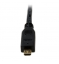 StarTech.com Cable HDMI de alta velocidad con Ethernet 1m - HDMI a Micro HDMI - Macho a Macho - Negro