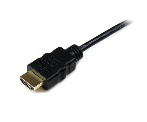 StarTech.com Cable HDMI de alta velocidad con Ethernet 1m - HDMI a Micro HDMI - Macho a Macho - Negro
