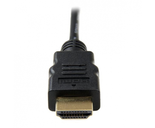 StarTech.com Cable HDMI de alta velocidad con Ethernet 1m - HDMI a Micro HDMI - Macho a Macho - Negro