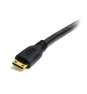 StarTech.com Cable HDMI de alta velocidad con Ethernet 50cm - HDMI a Mini HDMI - Macho a Macho - Negro