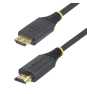 StarTech.com Cable HDMI de Alta Velocidad de 2,4m - Conectores de Agarre - 4K60Hz/1440p 144Hz - HDR10/HDCP 2.2/ARC - 18Gbps - Cable HDMI 2.0 - Cable U