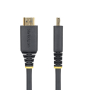 StarTech.com Cable HDMI de Alta Velocidad de 2,4m - Conectores de Agarre - 4K60Hz/1440p 144Hz - HDR10/HDCP 2.2/ARC - 18Gbps - Cable HDMI 2.0 - Cable U