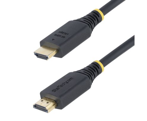 StarTech.com Cable HDMI de Alta Velocidad de 30cm - 4K 60Hz - 144Hz - UHD - HDR10/HDCP 2.2/ARC - 18Gbps - Cable HDMI 2.0 para Monitor o TV - Recubrimi
