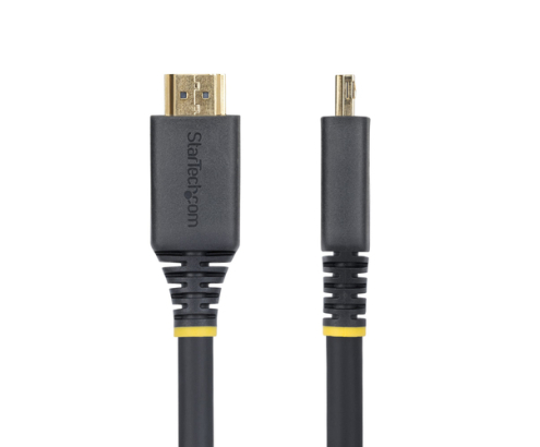 StarTech.com Cable HDMI de Alta Velocidad de 6,1m con Conectores con Agarre - 4K 60Hz/1440p 144Hz - HDR10/HDCP 2.2/ARC - 18Gbps - Cable HDMI - Recubri