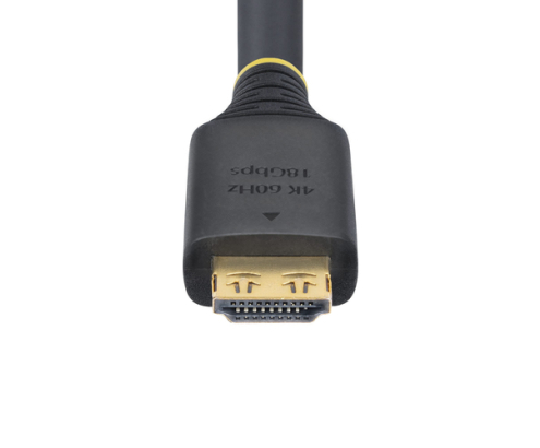 StarTech.com Cable HDMI de Alta Velocidad de 6,1m con Conectores con Agarre - 4K 60Hz/1440p 144Hz - HDR10/HDCP 2.2/ARC - 18Gbps - Cable HDMI - Recubri