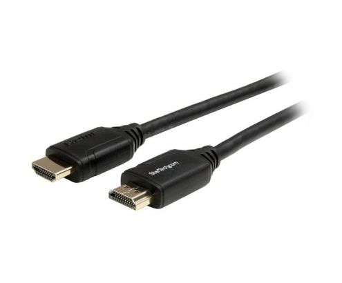 StarTech.com Cable HDMI premium de alta velocidad con Ethernet - 4K 60Hz - Macho a Macho - 3m Negro