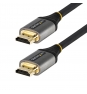 StarTech.com Cable HDMI tipo A (Estándar) Ultra HD 4K 60Hz 1 m Negro, Gris