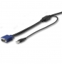 StarTech.com Cable KVM USB de 3 m para Consola de Montaje en Armario Rack