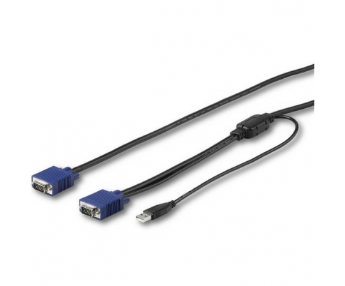 StarTech.com Cable KVM USB de 3 m para Consola de Montaje en Armario Rack