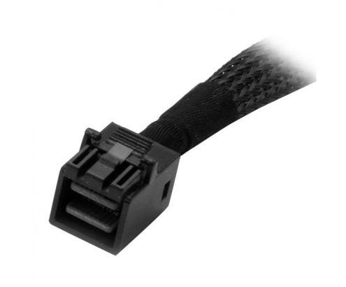 StarTech.com Cable Mini SAS Interno a SATA de 1m - Cable SFF-8643 a 4x SATA - Negro Plata