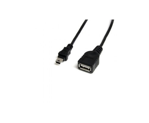 StarTech.com Cable Mini USB B a USB Tipo-A macho a hembra negro