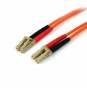 StarTech.com Cable Patch de Fibra Duplex Multimodo 50/125 10m LC - LC