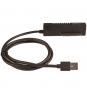 StarTech.com Cable SATA a USB - USB 3.1 10Gbps - UASP macho a hembra - negro 