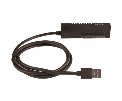 StarTech.com Cable SATA a USB - USB 3.1 10Gbps - UASP macho a hembra - negro 