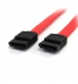 StarTech.com Cable sata III 7 pin hembra a hembra rojo SATA24