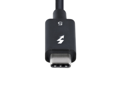 StarTech.com Cable Thunderbolt 5 de 80cm - Cable Thuderbolt Certificado - 80Gbps Hasta 120Gbps - Entrega de Alimentación PD de 240W - 8K 60Hz - Compa