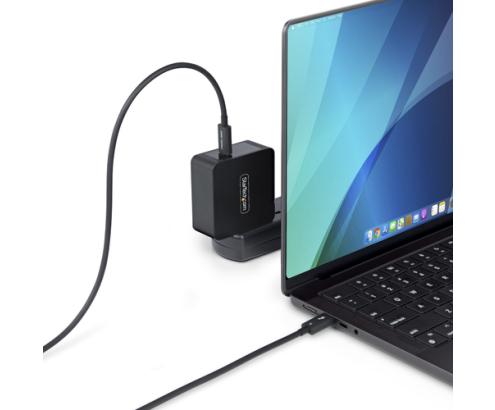 StarTech.com Cable Thunderbolt 5 de 80cm - Cable Thuderbolt Certificado - 80Gbps Hasta 120Gbps - Entrega de Alimentación PD de 240W - 8K 60Hz - Compa
