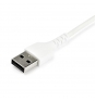 StarTech.com Cable usb 2.0 tipo-a macho a usb tipo-c macho 2m blanco RUSB2AC2MW