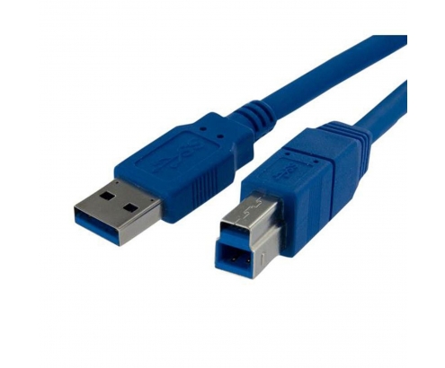 StarTech.com Cable USB 3.1 SuperSpeed de 1 metro - Usb A Macho a Usb B Macho azul 