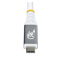 StarTech.com Cable USB4 1,5m - Cable USB-C Certificado USB-IF - 80Gbps - Cable USB Tipo C - PD de 240W - 8K120/4K240 - DP 2.1 - DP80 - Recubrimiento d