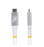 StarTech.com Cable USB4 1m - Cable USB-C Certificado USB-IF - 80Gbps - Cable USB Tipo C - PD de 240W - 8K120/4K240 - DP 2.1 - DP80 - Recubrimiento de 