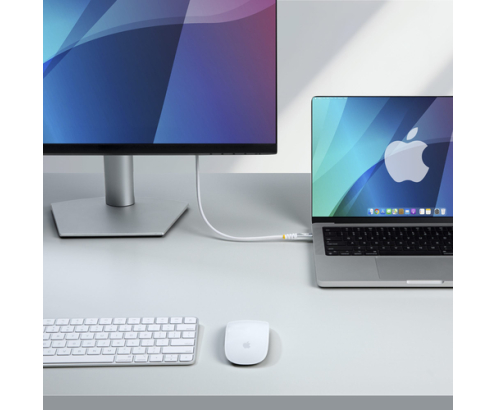 StarTech.com Cable USB4 1m - Cable USB-C Certificado USB-IF - 80Gbps - Cable USB Tipo C - PD de 240W - 8K120/4K240 - DP 2.1 - DP80 - Recubrimiento de