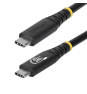 StarTech.com Cable USB4 2m - Cable USB-C Certificado USB-IF - 20Gbps - PD 240W EPR - 4K120 - DP 1.4 - Cable USB Tipo C - Recubrimiento de TPE - Negro