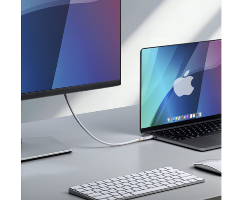 StarTech.com Cable USB4 2m - Cable USB-C Certificado USB-IF - 20Gbps - PD 240W EPR - 4K120 - DP 1.4 - Cable USB Tipo C - Recubrimiento de TPE - Negro