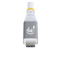 StarTech.com Cable USB4 3m - Cable USB-C Certificado USB-IF - 20Gbps - PD 240W EPR - 4K120 - DP 1.4 - Cable USB Tipo C - Recubrimiento de TPE - Blanco