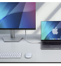 StarTech.com Cable USB4 3m - Cable USB-C Certificado USB-IF - 20Gbps - PD 240W EPR - 4K120 - DP 1.4 - Cable USB Tipo C - Recubrimiento de TPE - Blanco