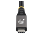 StarTech.com Cable USB4 3m - Cable USB-C Certificado USB-IF - 20Gbps - PD 240W EPR - 4K120 - DP 2.1 - Cable USB Tipo C - Recubrimiento de TPE - Negro