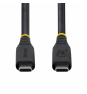 StarTech.com Cable USB4 de 1m USB-C - Cable USB Tipo C - Cable DP 2.1 - DP40 - Certificado USB-IF - Compatible con Thunderbolt 4 40Gbps - 8K60Hz/4K240