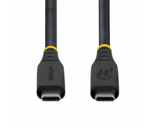 StarTech.com Cable USB4 de 1m USB-C - Cable USB Tipo C - Cable DP 2.1 - DP40 - Certificado USB-IF - Compatible con Thunderbolt 4 40Gbps - 8K60Hz/4K240