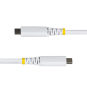 StarTech.com Cable USB4 de 1m USB-C - Cable USB Tipo C - Cable DP 2.1 - DP40 - Certificado USB-IF - Compatible con Thunderbolt 4 40Gbps - 8K60Hz/4K240