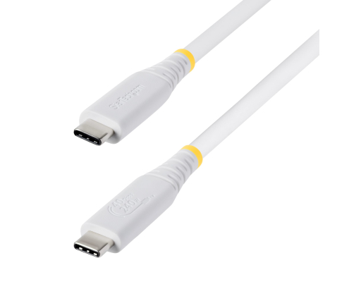 StarTech.com Cable USB4 de 1m USB-C - Cable USB Tipo C - Cable DP 2.1 - DP40 - Certificado USB-IF - Compatible con Thunderbolt 4 40Gbps - 8K60Hz/4K240