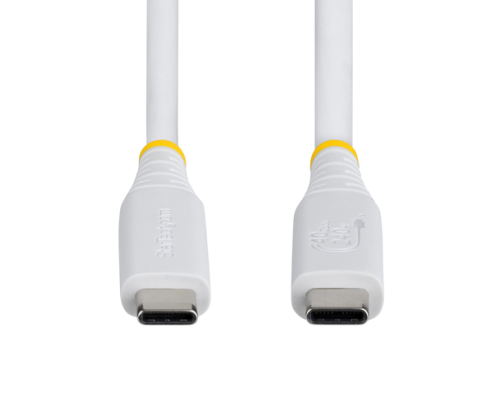 StarTech.com Cable USB4 de 1m USB-C - Cable USB Tipo C - Cable DP 2.1 - DP40 - Certificado USB-IF - Compatible con Thunderbolt 4 40Gbps - 8K60Hz/4K240