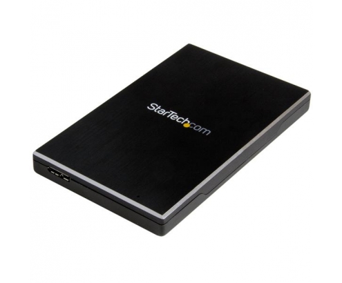 StarTech.com Caja 2.5 USB 3.1 Gen 2 de 1 bahÍa SATA III - Negro S251BMU313