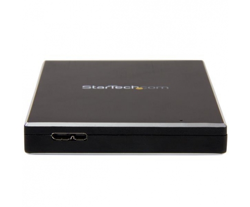 StarTech.com Caja 2.5 USB 3.1 Gen 2 de 1 bahÍa SATA III - Negro S251BMU313