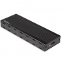 StarTech.com Caja Disco M.2 NVMe para SSD PCIe - Caja USB 3.1 Gen 2 Type-C - Negro