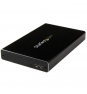 StarTech.com Caja USB 3.0 con UASP Universal para Disco Duro SATA III o IDE PATA de 2,5 Pulgadas - Negro